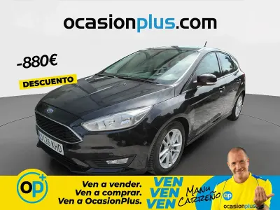 Usado Ford Focus Titanium 125 CV (91 kW) 2018 Negro