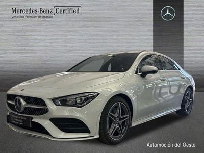 Usado Mercedes CLA220 AMG line 190 CV (139 kW) 2023 Blanco digital Berlina