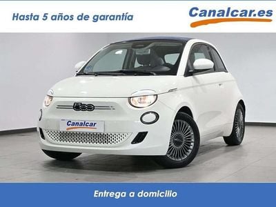 Blanco Usado 2022 Fiat 500e Icon Descapotable | 18.391 € (Precio justo)