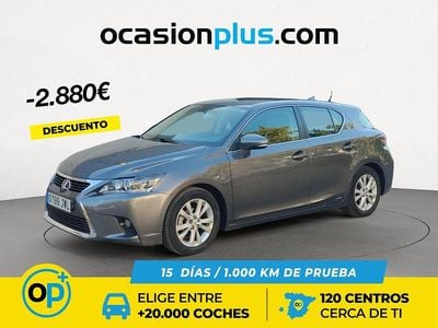 Gris Usado 2017 Lexus CT200h Business Edition Monovolumen | 13.510 € (Precio justo)