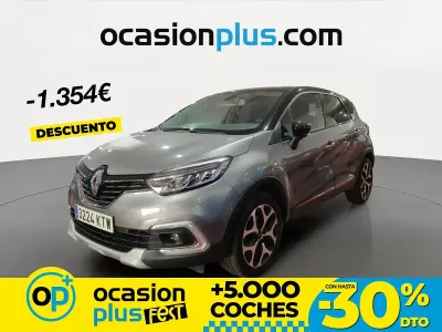 Usado Renault Captur Zen 130 CV (95 kW) 2019 Gris SUV