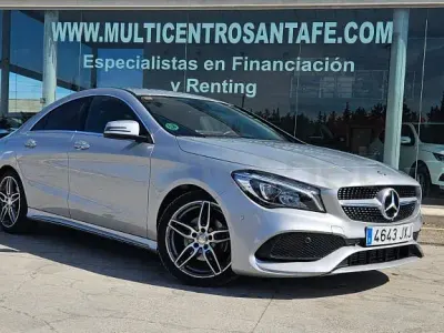 Usado Mercedes CLA200 136 CV (100 kW) 2017 Gris / plata Berlina