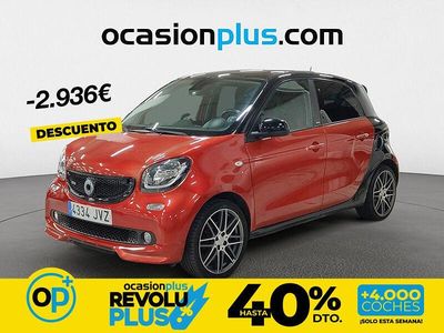 Usado Smart ForFour Brabus 109 CV (80 kW) 2017 Rojo Utilitario