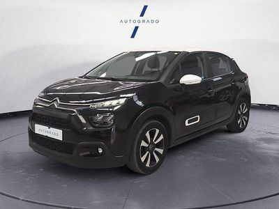 Usado Citroën C3 Feel 83 CV (61 kW) 2022 Negro Utilitario