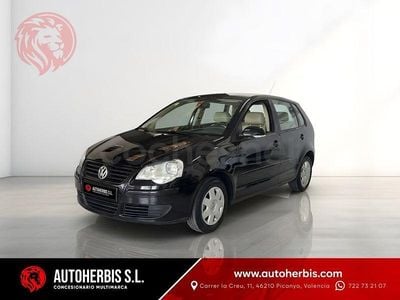 Usado VW Polo Advance 86 CV (63 kW) 2006 Negro Utilitario