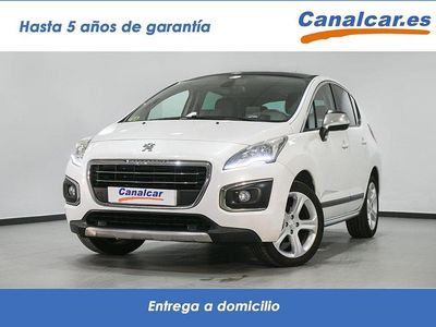 Usado Peugeot 3008 Allure 115 CV (84 kW) 2014 Blanco Familiar