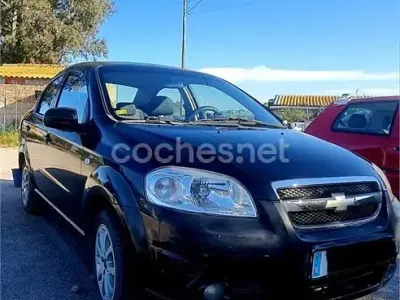 Usado Chevrolet Aveo LT 94 CV (69 kW) 2007 Negro Berlina