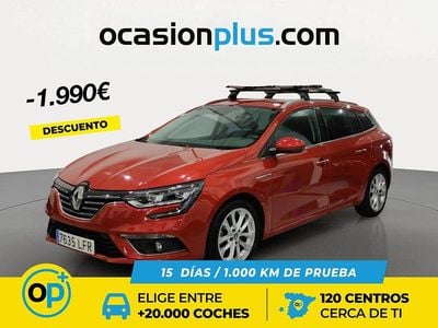 Usado Renault Mégane GrandTour Zen 115 CV (84 kW) 2020 Rojo Familiar