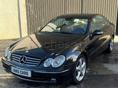 Usado Mercedes CLK500 Avantgarde 306 CV (225 kW) 2003 Negro Coupe