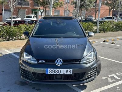Usado VW Golf VII GTD 184 CV (135 kW) 2016 Negro Familiar