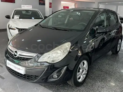 Usado Opel Corsa Expression 85 CV (62 kW) 2012 Negro Utilitario