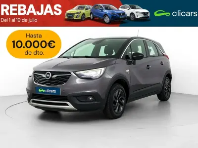 Usado Opel Crossland X Design Edition 110 CV (80 kW) 2019 Gris / plata SUV
