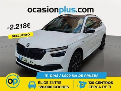 Blanco Usado 2022 Skoda Kamiq Monte Carlo SUV | 20.190 € (Precio justo)