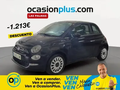 Usado Fiat 500 Dolcevita 70 CV (51 kW) 2021 Negro Utilitario