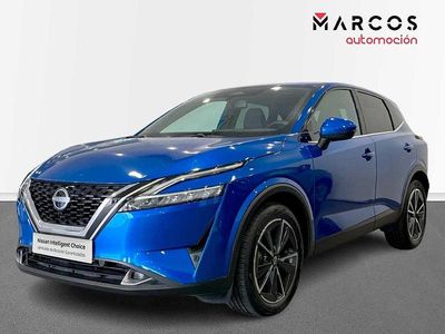 Usado Nissan Qashqai Tekna 158 CV (116 kW) 2023 Magnetic blue negro SUV