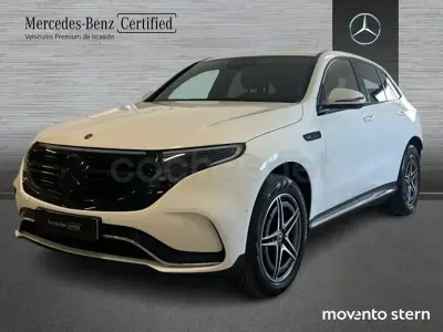 Usado Mercedes EQC400 300 kW (408 CV) 2021 Blanco polar SUV