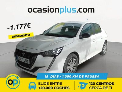 Usado Peugeot 208 Active 100 CV (73 kW) 2022 Blanco Utilitario