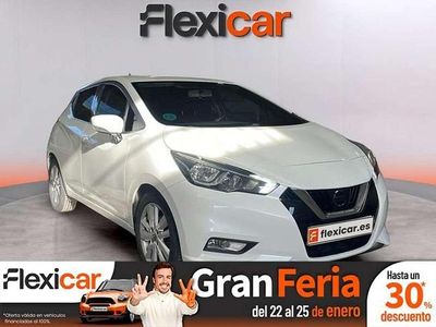 Usado Nissan Micra Acenta 100 CV (73 kW) 2019 Blanco Utilitario