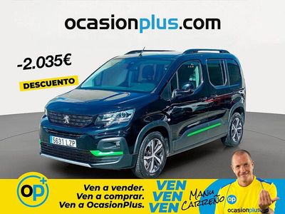 Usado Peugeot Rifter GT 130 CV (95 kW) 2022 Negro Monovolumen