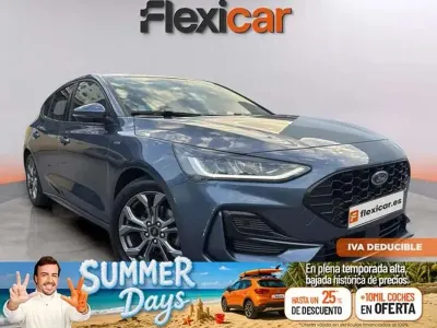 Usado Ford Focus ST-Line 125 CV (91 kW) 2023 Azul Berlina
