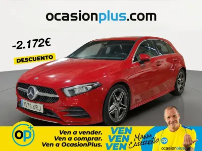 Usado Mercedes A180 116 CV (85 kW) 2018 Rojo Berlina