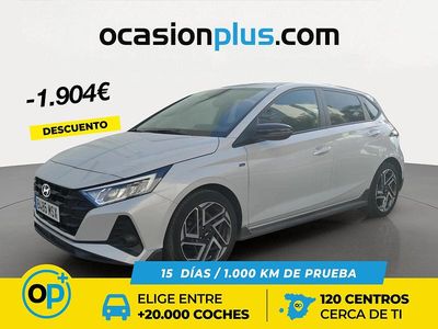 Usado Hyundai i20 N Line 79 CV (58 kW) 2024 Gris Berlina