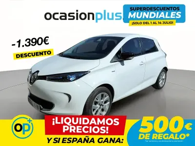 Usado Renault Zoe LIMITED 80 kW (109 CV) 2019 Blanco Utilitario