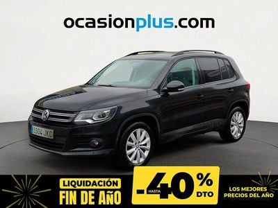 Negro Usado 2015 VW Tiguan SUV | 14.200 € (Precio justo)