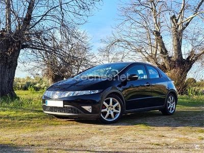 Usado Honda Civic Sport 140 CV (102 kW) 2006 Negro Berlina