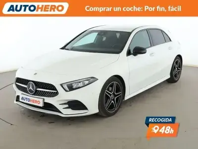 Usado Mercedes A180 AMG line 136 CV (100 kW) 2022 Blanco Berlina
