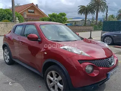 Käytetty Nissan Juke Tekna 117 HP (86 kW) 2012 Punainen Katumaasturi