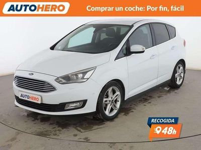 Usado Ford C-MAX Titanium 120 CV (88 kW) 2016 Blanco Monovolumen