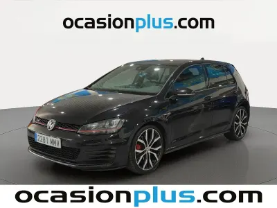 Usado VW Golf VII GTI 230 CV (169 kW) 2013 Negro Utilitario