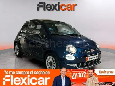 Usado Fiat 500C Club 70 CV (51 kW) 2022 Azul Descapotable