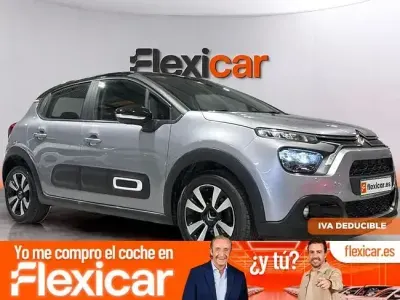 Usado Citroën C3 Feel 83 CV (61 kW) 2021 Gris Utilitario