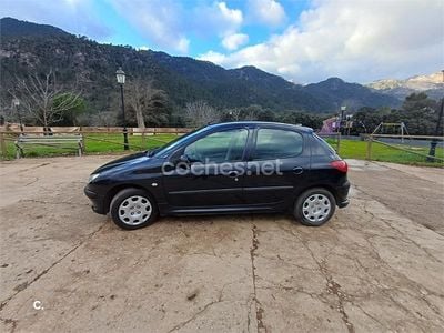 Negro Usado 2005 Peugeot 206 Berlina | 2800 € (Precio justo)