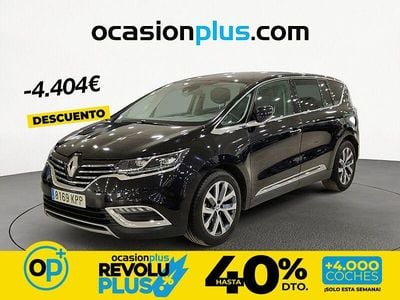Usado Renault Espace Zen 160 CV (117 kW) 2018 Negro Monovolumen