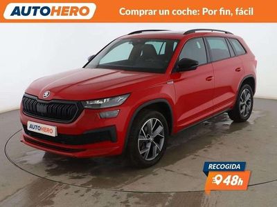 Usado Skoda Kodiaq SportLine 150 CV (110 kW) 2023 Rojo SUV