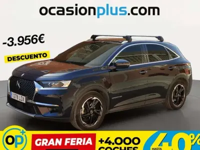Usado DS Automobiles DS7 Crossback Grand Chic 299 CV (219 kW) 2020 Azul SUV