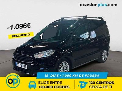 Negro Usado 2016 Ford Tourneo Courier Titanium Monovolumen | 13.704 € (Un poco caro)