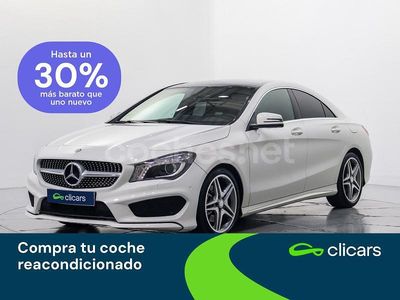 Blanco Usado 2015 Mercedes CLA220 AMG line Berlina | 21.990 € (Precio justo)
