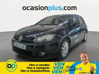 Usado VW Golf VII Advance 105 CV (77 kW) 2012 Negro Utilitario