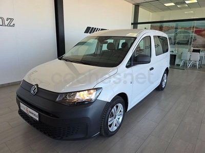 Usado VW Caddy 102 CV (75 kW) 2021 Blanco Monovolumen
