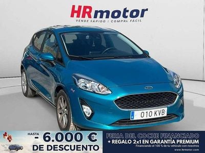 Azul Usado 2019 Ford Fiesta Trend+ Utilitario | 11.590 € (Precio justo)