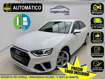 Usado Audi A4 S-Line 163 CV (119 kW) 2020 Blanco Berlina