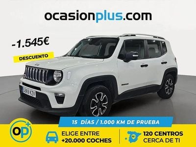 Käytetty Jeep Renegade Sport 120 HP (88 kW) 2019 Valkoinen Katumaasturi