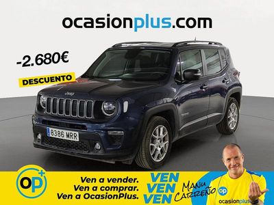 Usado Jeep Renegade Altitude 130 CV (95 kW) 2024 Azul SUV