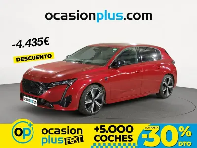 Usado Peugeot 308 GT 130 CV (95 kW) 2024 Rojo Berlina