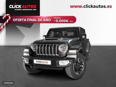 Negro Usado 2023 Jeep Gladiator Overland Recogida | 56.500 €