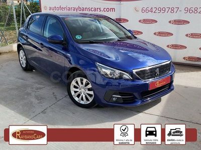 Usado Peugeot 308 Style 130 CV (95 kW) 2019 Azul Berlina